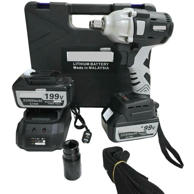  Máy Siết Mở Bulong  Khoan  Bắn Tôn  Bắt Vít . Bộ 2 Pin . Hàng Loại 1 . Lõi Đồng   Pin chuẩn và đủ 10 cell   