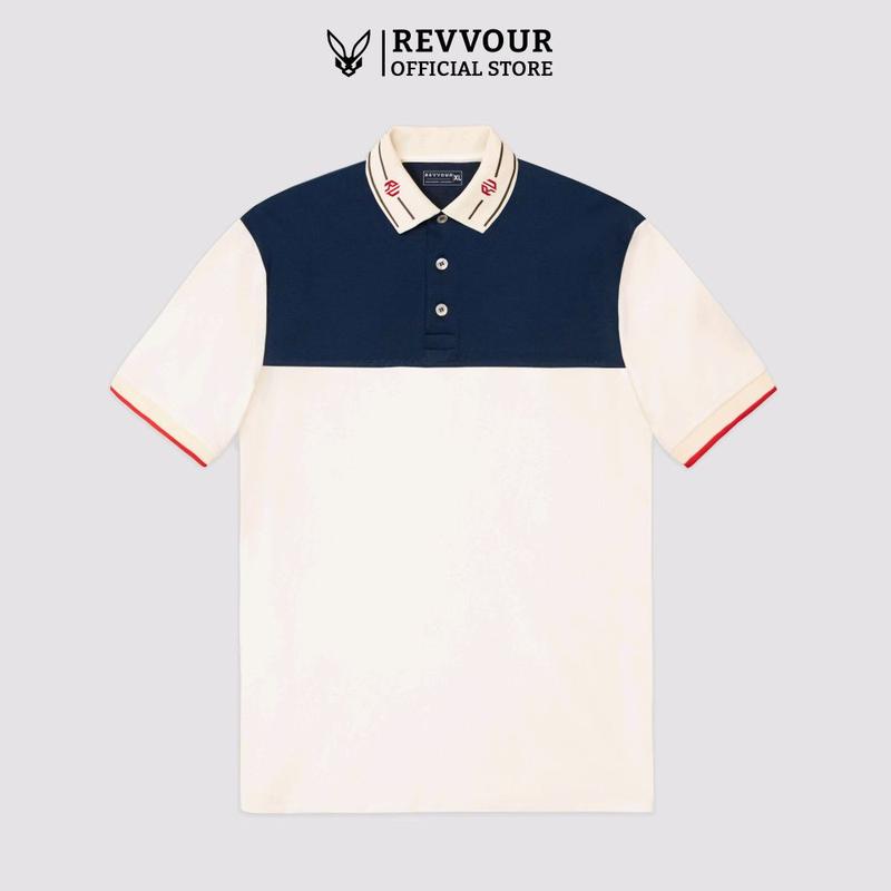 Áo Polo Nam Mero Cotton Cá Sấu (100% Cotton) Co Giãn 4 Chiều/ Form Regular - REVVOUR Menswear áo  polo có hộp đựng tặng quà