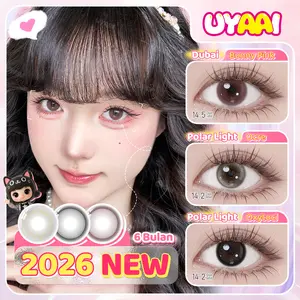 [COD] UYAAI SOFTLENS Siam LENSA KONTAK 1 passage Softlens korea Warna Natural NORMAL 14.2mm-15mm 6 MONTH Eye Soflens