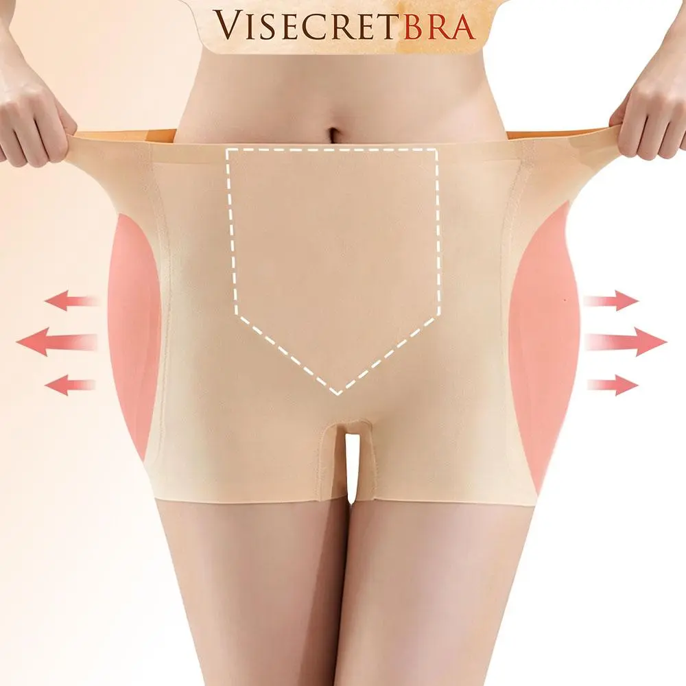 VISECRETBRA Quần Lót Độn Hông Nữ Su Đúc Không Viền, Dáng Ngắn Cạp Vừa Thoáng Khí Mát Mẻ, Mặc Đồ Ôm Body Tôn Dáng -- B-VN251061