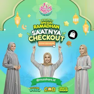 KODE D1 - D21 . Gamis, midi, longtunik, overall Baju Casual