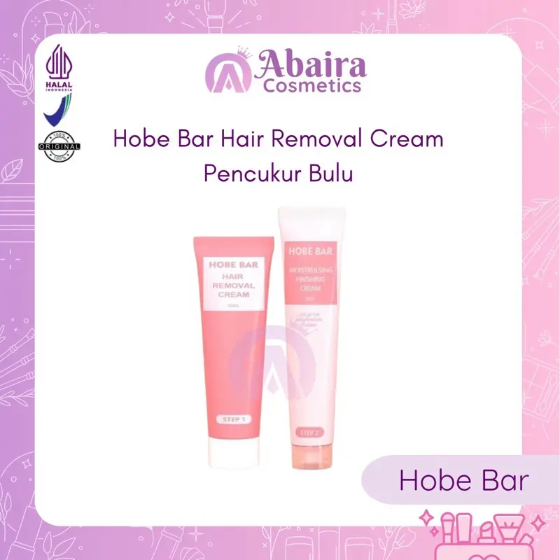 Hobe Bar - Hair Removal Cream Krim Pencukur atau Pencabut Bulu Kaki, Tangan, Ketiak dll Hobebar 0