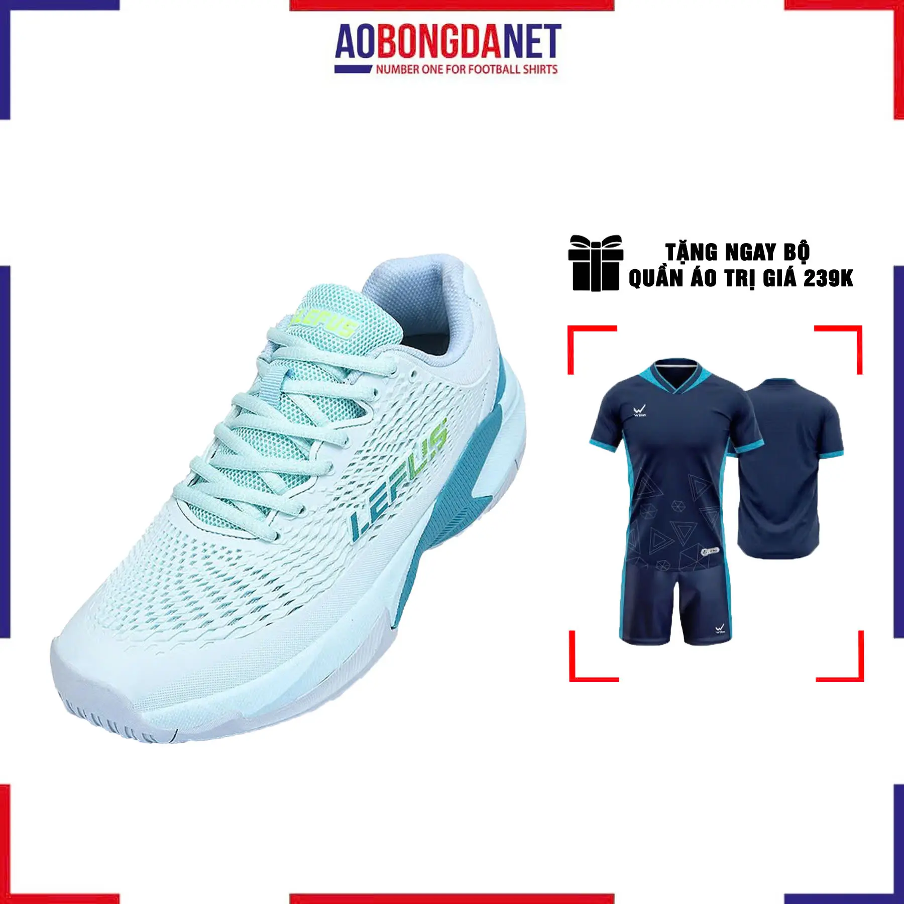 ( TẶNG ÁO  WIKA ) Giày Pickleball Lefus L033, L035 , Thân giày Được Kết hợp giữa da PU và vải lưới (mesh) , sử dụng EVA đàn hồi cao , Chất Liệu Cao Su Chống Mài Mòn . tennis  shoes