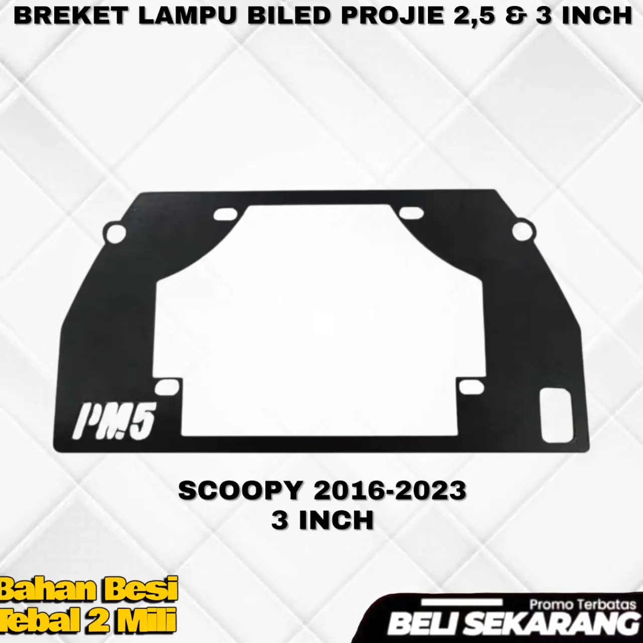 BREKET BILED-SCOOPY 3 INCH