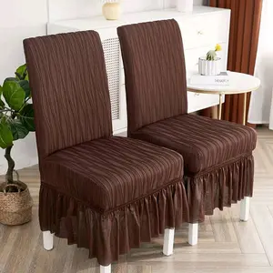 Sarung Kursi Elastis Meja Makan Motif Cantik Penutup Alas Kursi Makan Chair Cover