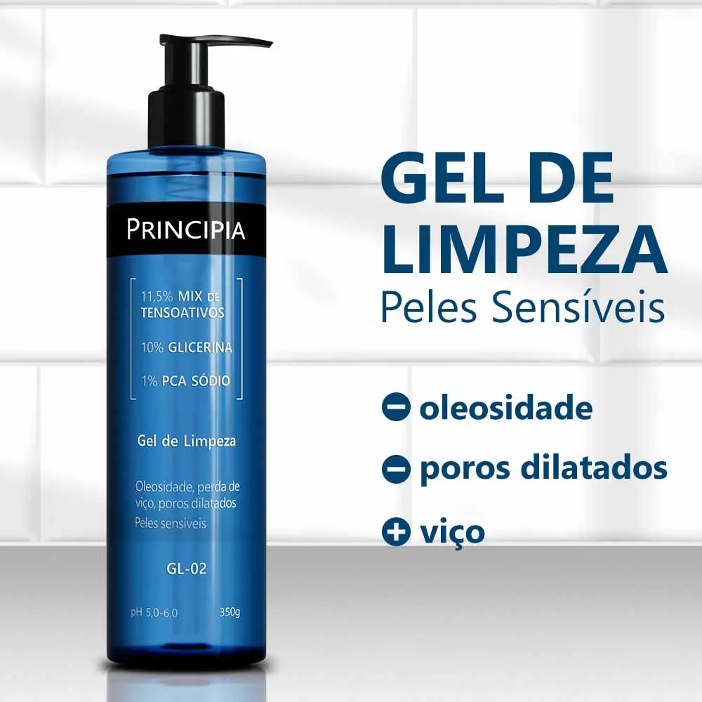 Imagem 5 de Principia Kit Completo Peles Sensíveis - Gel de Limpeza GL-02, Creme Hidratante CH-01 e Protetor Solar PS-01 FPS60
