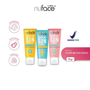 Nuface Cover Me Sun Shield - Sunscreen | Nu face Sun Protect Cream 50gr