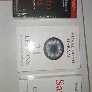 Paket 3 Buku Sapiens | Homo Deus | 21 Lessons | Yuval Noah Harari(isi 3 Buku Best Quality)