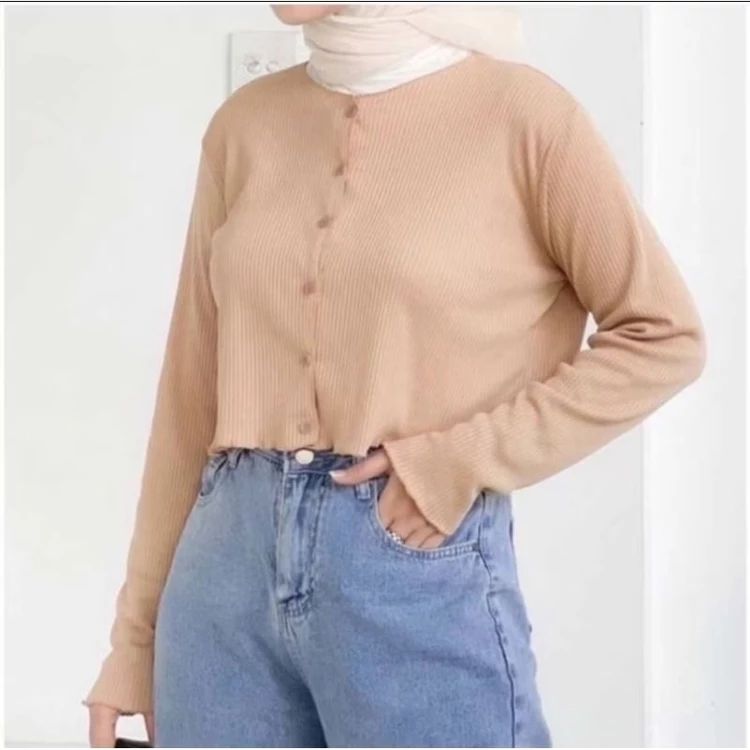 Atasan Sweater Cardigan Perempuan Lucu Usia 2 - 12 tahun Bahan Waffle Premium cardigan Kancing Motif necy, atasan, Tebal, Kardigan, Baju, Sweater, 2 - 12 tahun, Fashion anak Perempuan - SAGE, 4 | Kekinian