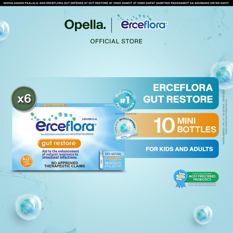 Erceflora Gut Restore Probiotic Supplement 10 Mini Bottles x - TikTok ...