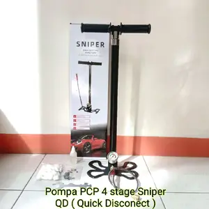 Pompa PCP 4 stage Sniper QD ( quick disconect )
