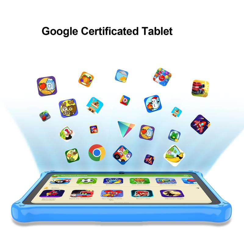 K7 7 Inch Android 13 Tablet, 2G RAM 32G ROM Tablet with Silicone Case for Home & School, Fashionable 3