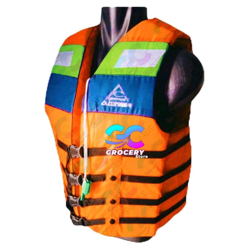 Baju Pelampung Life Jacket (XL) BB 85-100 Rompi Pelampung Renang ...