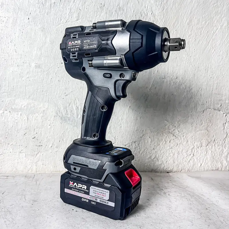 impact apr Jumbo 1/2inch 1800NM AP78+ Plus Upgrade 15cell Bor Adaptor Mata Impact Angin Besar Multicolor mesin  bor impact wrench mesin  bor impact  jld 650nm 3