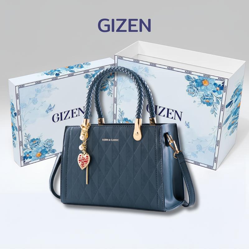 Túi xách cầm tay nữ đeo chéo sang chảnh tặng mẹ trung niên quai trên da mềm 7K STORE TX14