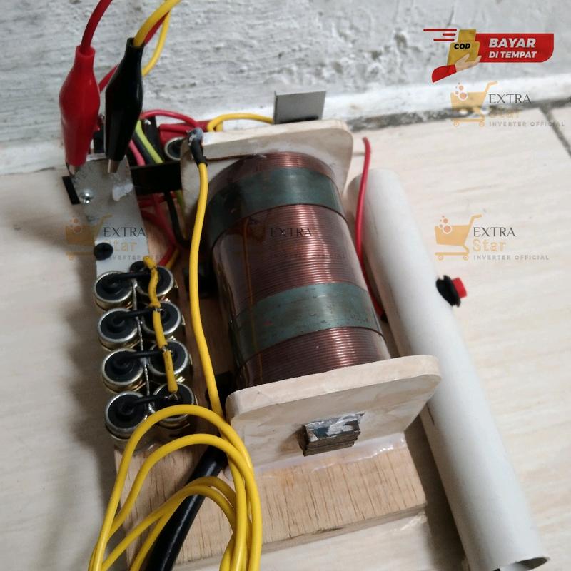 EXTRASHOP12 Extra Induktor Platina Widia 12V 24V Lengkap Box + Stik Alat 5