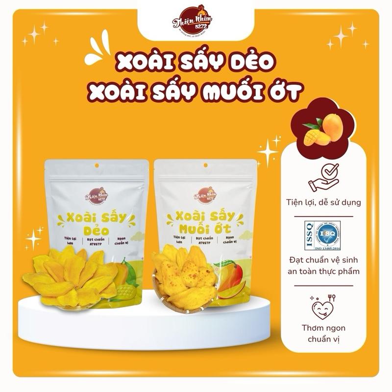 Xoài Sấy Dẻo - Xoài Sấy Dẻo Muối Ớt Vị Chua Chua Ngọt Ngọt - [Khối Lượng Tịnh Không Tính Bao Bì - 400gr]