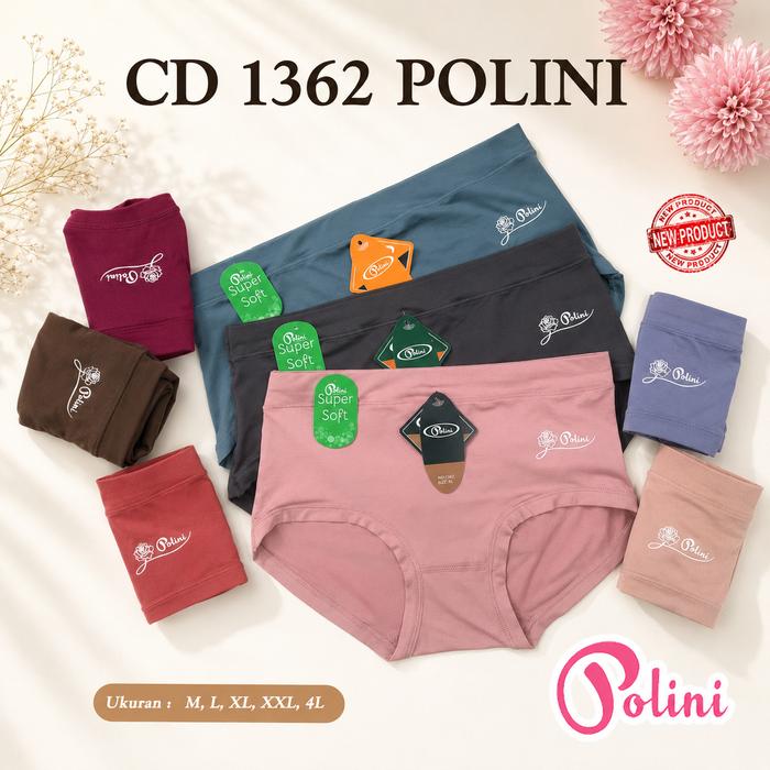 Gambar Polini - Paket HEMAT 3&6 Pcs Celana Dalam Wanita Katun Best Quality Pakaian Dalam Wanita Nyaman Dipakai 1362 - 3Pcs , M dari Lady's House Kota Administrasi Jakarta Barat Tokopedia