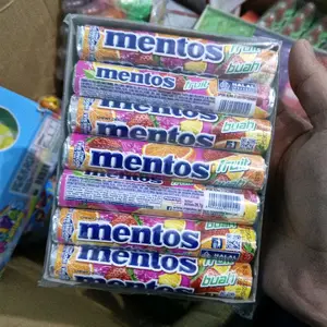Mentos Mint Rasa Buah - Kemasan Praktis untuk Nikmati Rasa Segar Setiap Saat