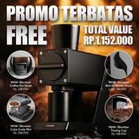 Gambar MHW-3BOMBER F74 Navigator Electric Coffee Grinder Mesin Grinder Kopi Espresso Manual Otomatis Flat Burr 74mm MHW 3 BOMBER MHW3BOMBER - Grinder Black dari MHW-3BOMBER.INDONESIA Kab. Tangerang 1 Tokopedia