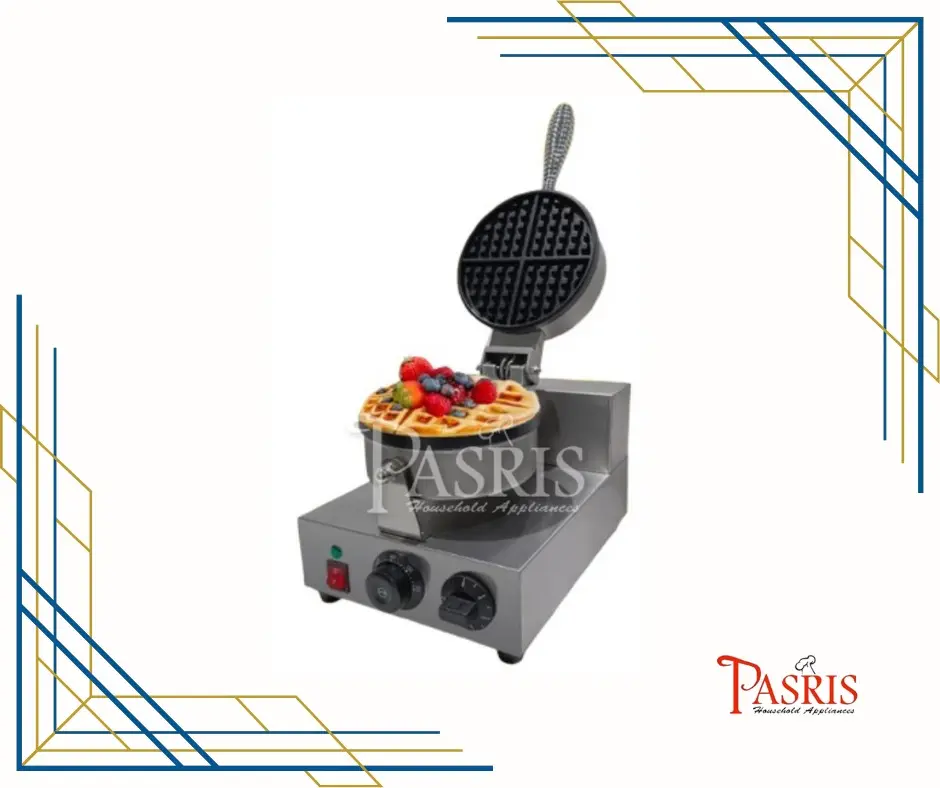 Mesin pembuat waffle chefer anti lengket  Teflon  stainles
