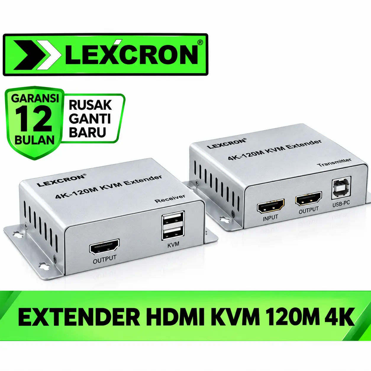 LEXCRON HDMI 4K 120M KVM EXTENDER