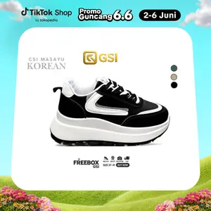 SepatuGSI - Klaisa Sepatu Sneaker Wanita s Terbaru 2026 Kasual Sport Cewek Shoes Karet 1334 Sekolah Casual Olahraga