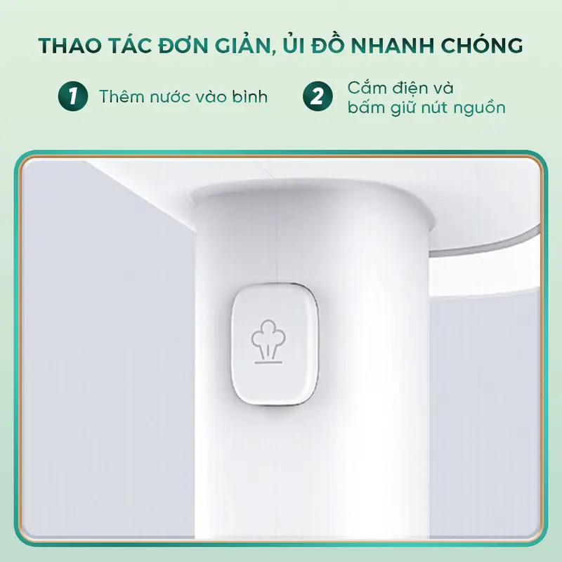< ZhuZhu ưu đãi >  Bàn ủi hơi nước cầm tay Zanjia GT 306, dung tích 150ml, công suất 1300w, Tự động tắt, nhỏ gọn, tiện lợi,  dễ sử dụng. Ủi Quần Áo Là Quần Áo Bàn Là Hơi Bàn Là 2
