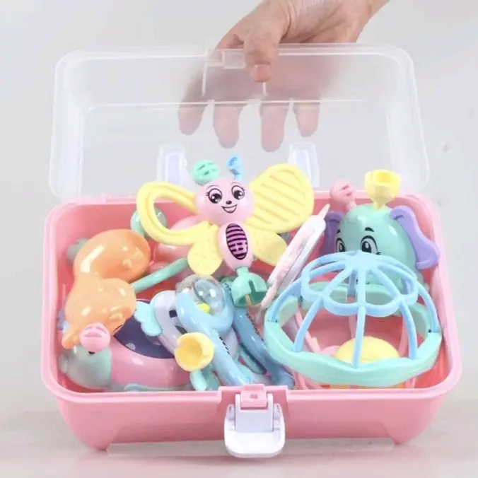 Set Box 11in1 Mainan Rattle Teether Campur dengan Kotak Premium 7