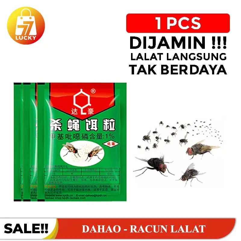 LUCKY77 - RACUN AMPUH PEMBASMI LALAT ZHANG PEI ZHEN / LALAT MATI SEKETIKA 0