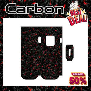 Garskin Pero_2 Motif Carbon Original Series | Stiker Vinyl Premium Tebal Presisi | Anti Air Anti Gores Tahan Lama | Bisa Custom Nama & Gambar | UV Print Tidak Mudah Luntur