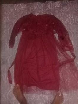 Product Review of Tmc Maxi reynata dress / maxi dress tile mutiara ukuran umur anak 2 sampai 9 tahun Muslim Gamis Baju Pesta from F**h 0