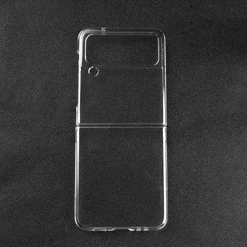 Ốp Cho Điện Thoại Samsung Galaxy Z Flip 1 2 3 4 5 Tương Thích Với Oppo Find N2 Flip Và Oppo Find N3 Flip Vivo X Flip Huawei P50 Pocket PC Ốp Lưng Bảo Vệ Chống Sốc Trong Suốt