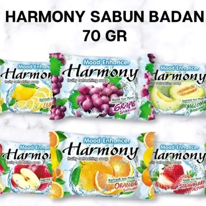 5pcs Sabun Harmony 70gr sabun batang Sabun mandi 1