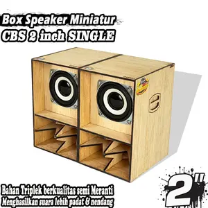 Box Speaker Miniatur cbs 2 Inch