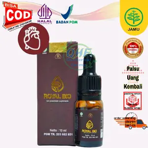 Royal Bio Jamu Tetes 30 ML Obat Herbal BPOM Alami Untuk Kesehatan Jantung Probiotik  Garcinia
