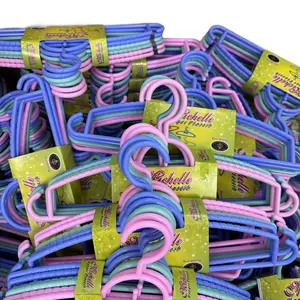 (Isi 2lusin +1/2 lusin ) Gantungan Baju Plastik pp 5 Tebal dan kokoh estetik panjang 38 Cms / Gantungan baju jemuran / Gantungan Baju lemari / hanger estetik 1 pak 6 pcs