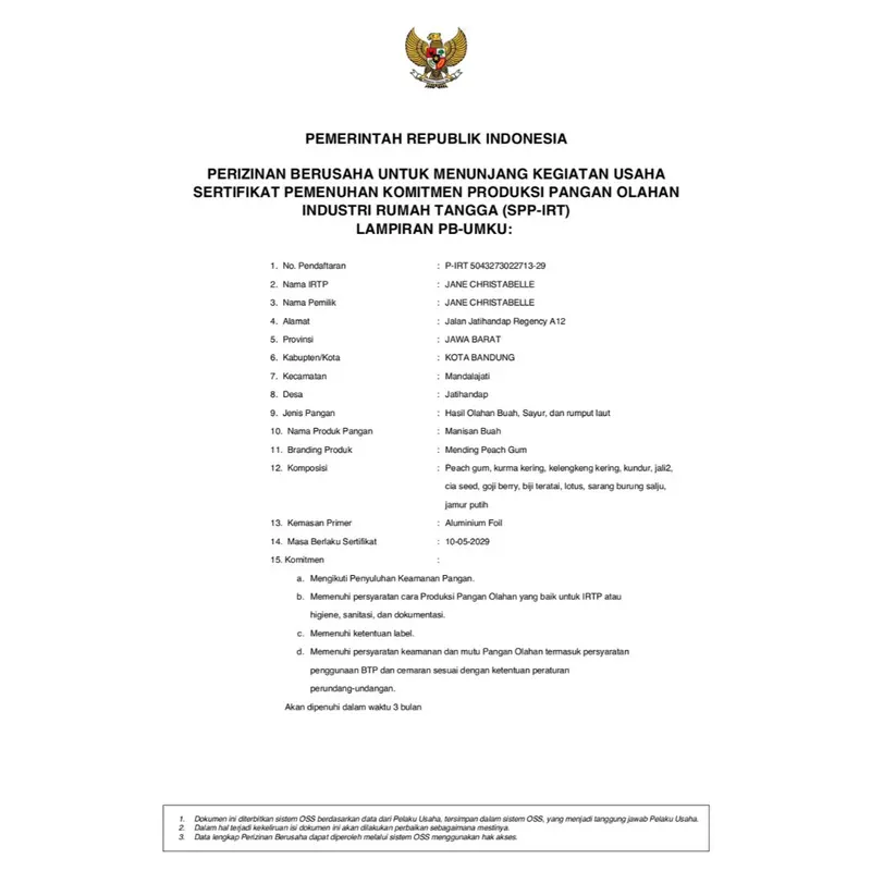 MendingPeachGum - PAKET JUALAN PEACH GUM - 100 PORSI (+free tutorial!) Kualitas terbaik 3