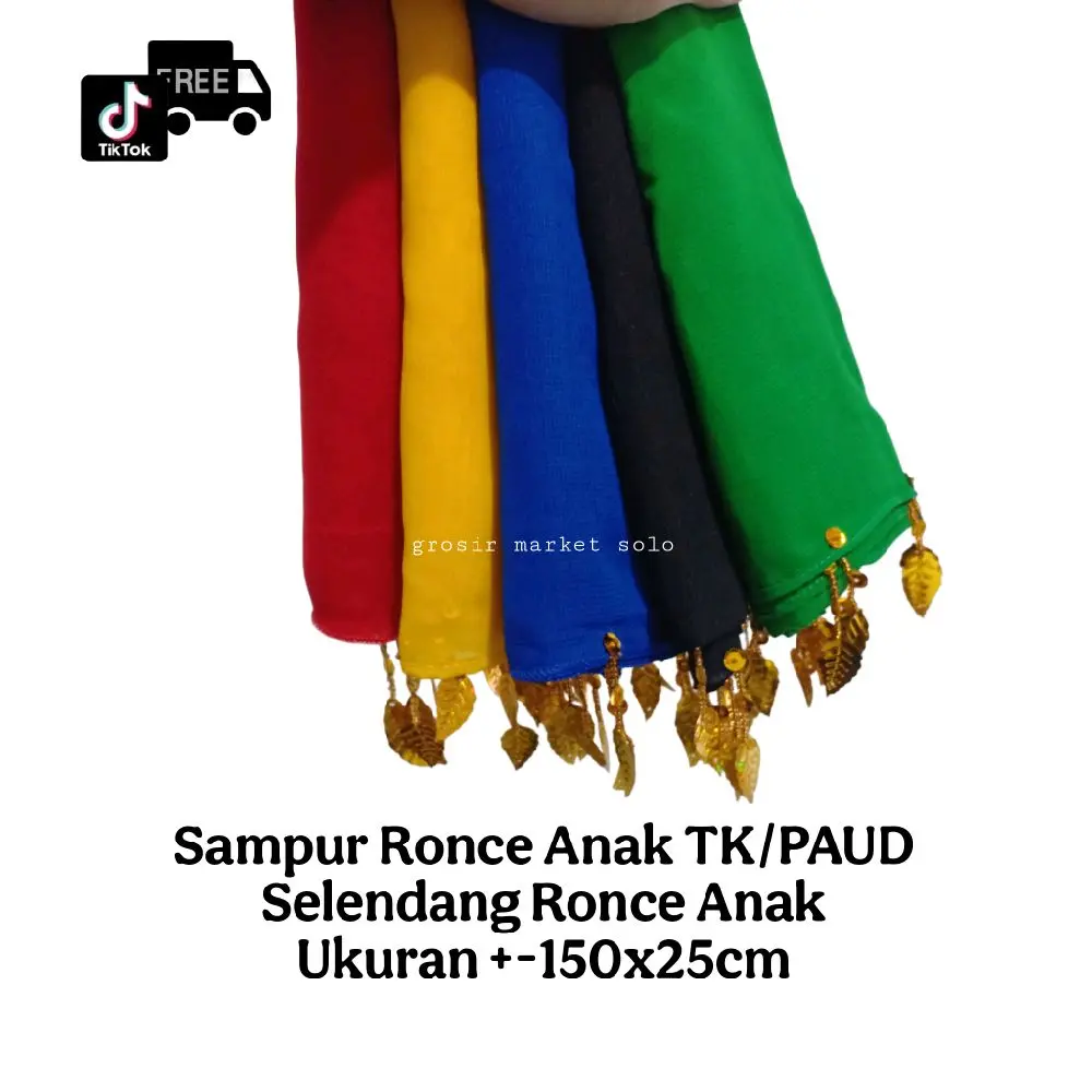 Selendang Tari Anak TK | Sampur Tari Anak TK/PAUD | Selendang Ronce Anak TK/PAUD