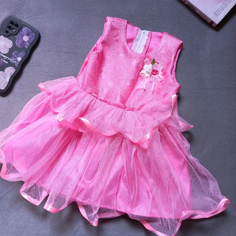 Baju ulang tahun anak gaun anak tutu 0-15 bulan gaun pesta Bayi Perempuan Cewek Kids 4