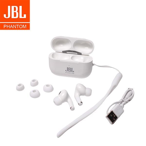 Product Introduction of JBL phantom 5th Earbud Nirkabel Sejati, Suara Kuat yang Dapat Disesuaikan, Waktu Putar 6 Jam, Pengisian Daya Cepat USB-Lightning, Tahan Air, Kontrol Tombol, Earbud Bluetooth, Perjalanan,Olahraga Earphone Headset 4