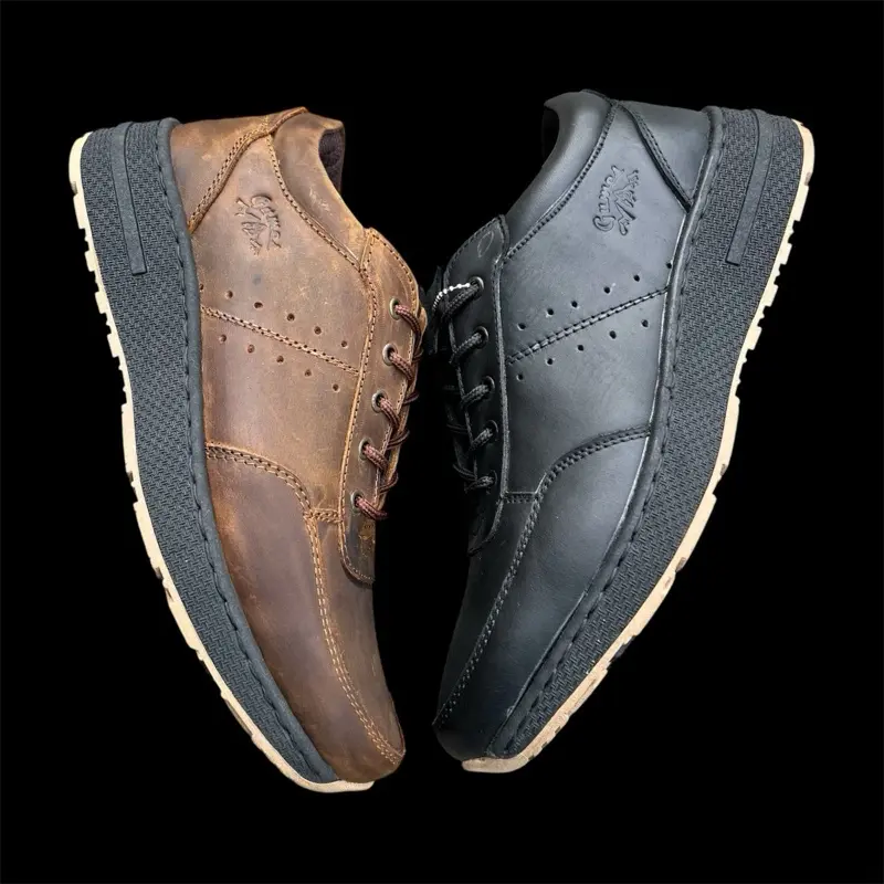 Sepatu kulit pria | Sepatu kulit asli pria | sneakers kulit asli | Sepatu kulit asli terbaru modern | sepatu berkualitas sudah di jahit rapih realpict | shoes leather Tanpa Hak Casual