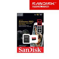 Gambar SANDISK Extreme Pro microSDXC 64GB 200MB/s A2 U3 V30 4K UHD - With Adapter dari Sandisk Indonesia Kota Administrasi Jakarta Pusat 4 Tokopedia