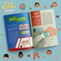 Gambar Buku Anak Atlas Asmaul Husna  (Edisi Bahasa Indonesia) - Jenny Molendyk Divleli | Full Color dari Mizanstore Jakarta Kota Depok 5 Tokopedia