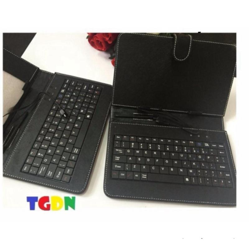 Bao Da Bàn Phím Bao Da Kèm Bàn Phím Cổng Micro USB Cho Điện Thoại/ Máy Tính Bảng 7 Inch Cao Cấp 4.2-- rẻ lắm nè _-xả lỗ