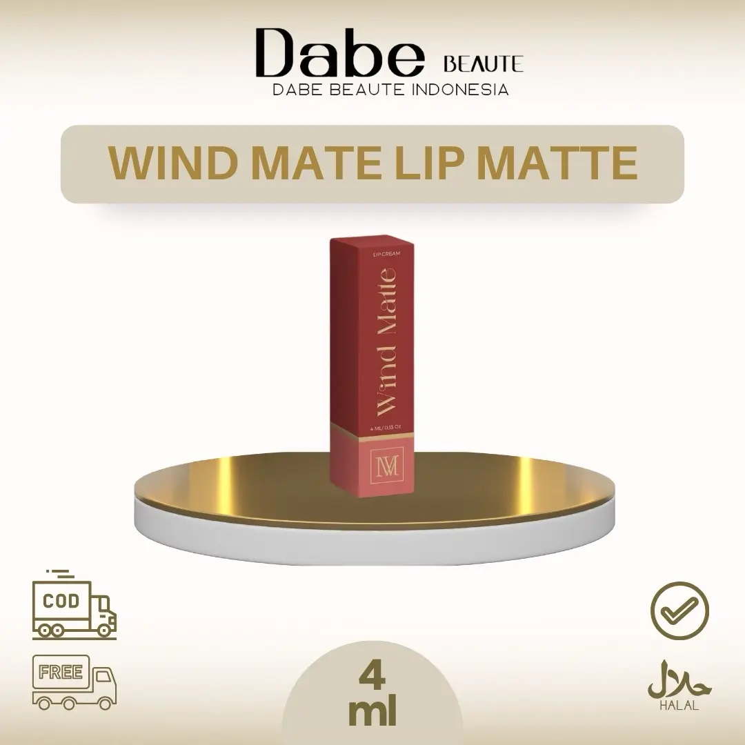 WIND MATTE LIP CREAM 100% ORI (Ready Stock)