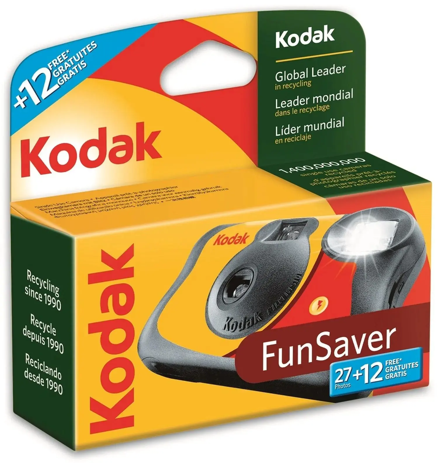 Kodak  Fun Saver 27+12 Disposable Kamera Roll