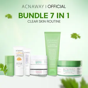 ACNAWAY Bundle 7 in 1 Clear Skin Routine & Healthy Skin Routine – Perawatan Wajah Lengkap untuk Kulit Berjerawat & Sensitif