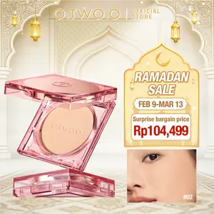 O.TWO.O 3D Soft Focus Face Powder Waterproof Oil Control Natural Skin Tones Hydrating Makeup Powder Foundation