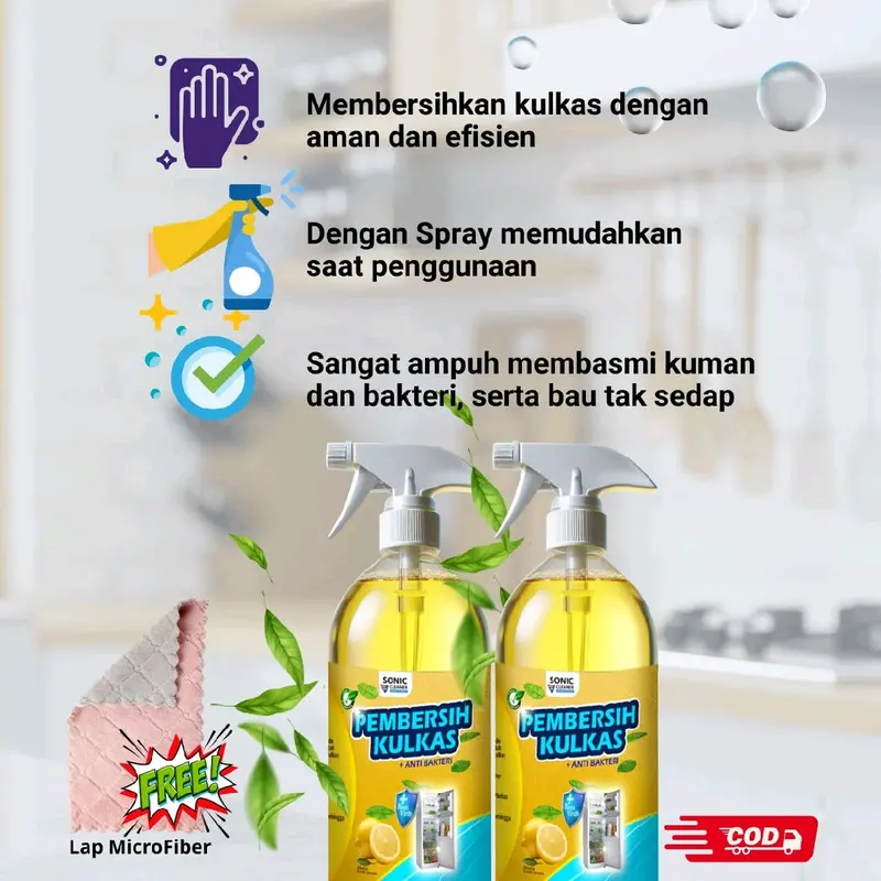 mz clean Pembersih Westfalen Kulkas 250ml Cairan Serbaguna Pembersih Kerak Kulkas Kaca dll 4